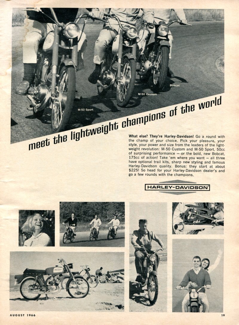 1962–1966 Harley-Davidson BOBCAT