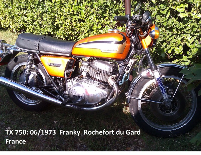 1972–1974 Yamaha TX 750