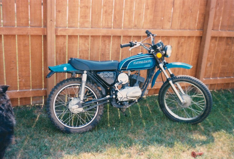 1975 Kawasaki G5 100