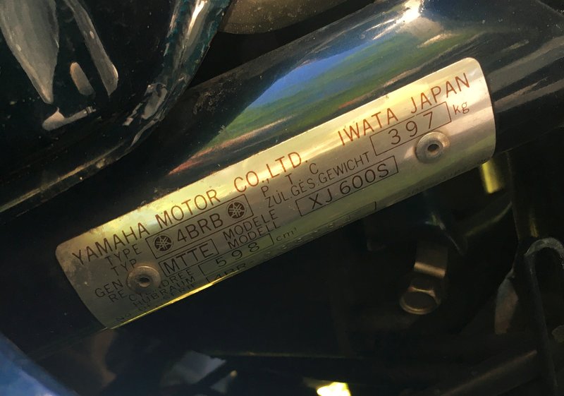 1984–1991 Yamaha XJ 600