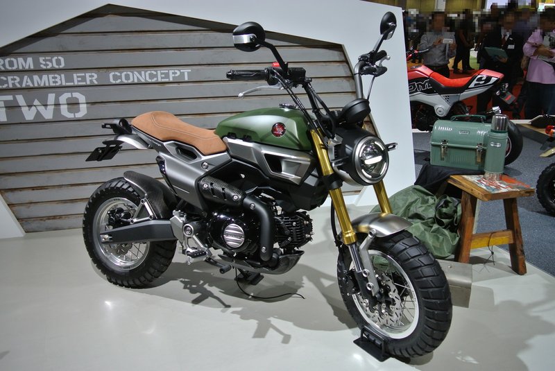 2016 Honda GROM 50 SCRAMBLER CONCEPT-TWO