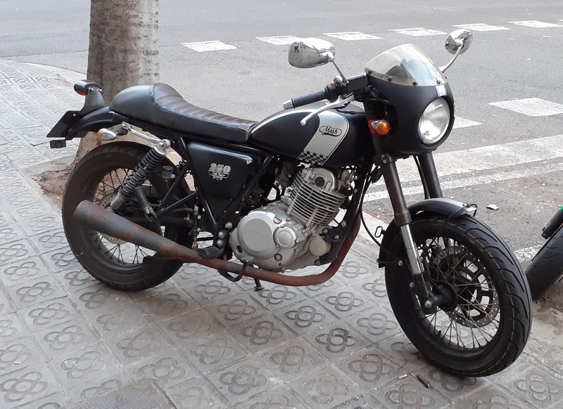 2016 Mash CAFE RACER 250 BLACK EDITION