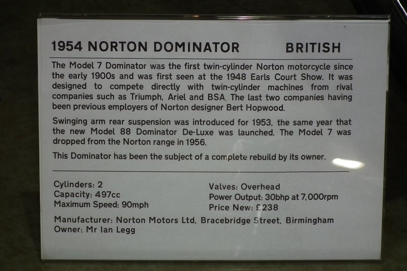 2020 Norton DOMINATOR STREET
